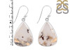 Plume Agate Earring-E PLA-3-1