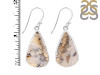 Plume Agate Earring-E PLA-3-10