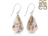 Plume Agate Earring-E PLA-3-10