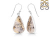 Plume Agate Earring-E PLA-3-10