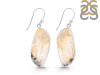 Plume Agate Earring-E PLA-3-12