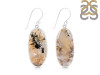 Plume Agate Earring-E PLA-3-18