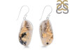 Plume Agate Earring-E PLA-3-19