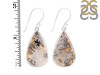 Plume Agate Earring-E PLA-3-25