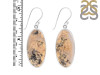 Plume Agate Earring-E PLA-3-3