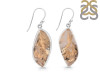 Plume Agate Earring-E PLA-3-38