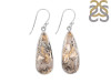 Plume Agate Earring-E PLA-3-40