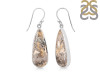 Plume Agate Earring-E PLA-3-40