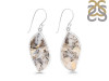 Plume Agate Earring-E PLA-3-41