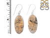 Plume Agate Earring-E PLA-3-5
