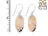 Plume Agate Earring-E PLA-3-8