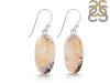 Plume Agate Earring-E PLA-3-8