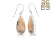 Plume Agate Earring-E PLA-3-9