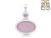 Phosphosiderite/Amethyst Pendant-2SP PPD-1-16