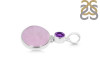 Phosphosiderite/Amethyst Pendant-2SP PPD-1-16