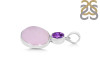 Phosphosiderite/Amethyst Pendant-2SP PPD-1-23