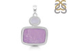 Phosphosiderite/Moonstone Pendant-2SP PPD-1-27