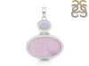 Phosphosiderite/Moonstone Pendant-2SP PPD-1-29