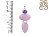 Phosphosiderite/Amethyst Pendant-2SP PPD-1-31