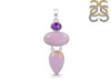 Phosphosiderite/Amethyst Pendant-2SP PPD-1-31