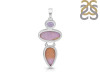 Phosphosiderite/Amethyst Pendant-2SP PPD-1-31