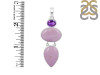 Phosphosiderite/Amethyst Pendant-2SP PPD-1-33