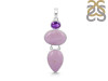 Phosphosiderite/Amethyst Pendant-2SP PPD-1-33