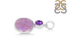 Phosphosiderite/Amethyst Pendant-2SP PPD-1-34