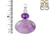 Phosphosiderite/Amethyst Pendant-2SP PPD-1-36