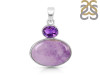 Phosphosiderite/Amethyst Pendant-2SP PPD-1-36