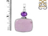 Phosphosiderite/Amethyst Pendant-2SP PPD-1-37