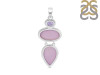 Phosphosiderite/Amethyst Pendant-2SP PPD-1-41