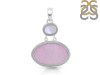 Phosphosiderite/Moonstone Pendant-2SP PPD-1-50
