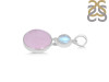 Phosphosiderite/Moonstone Pendant-2SP PPD-1-50