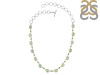 Prehnite/Peridot Necklace-NJ PRN-12-13
