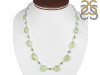 Prehnite/Peridot Necklace-NJ PRN-12-15