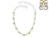 Prehnite/Peridot Necklace-NJ PRN-12-16
