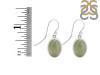 Prehnite Earring-E PRN-3-36