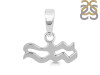 Aquarius Zodiac Plain Silver Jewelry Set PS-RDR-3088/RDE-1496/RDB-180/RDC-18.
