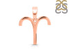Aries Zodiac Plain Silver Jewelry Set PS-RDR-3098/RDE-1497/RDB-182/RDC-20.