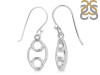 Cancer Zodiac Plain Silver Jewelry Set PS-RDR-3092/RDE-1500/RDB-185/RDC-23.