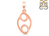 Cancer Zodiac Plain Silver Jewelry Set PS-RDR-3092/RDE-1500/RDB-185/RDC-23.