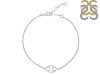 Cancer Zodiac Plain Silver Jewelry Set PS-RDR-3092/RDE-1500/RDB-185/RDC-23.