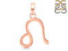 Leo Zodiac Plain Silver Jewelry Set PS-RDR-3093/RDE-1501/RDB-186/RDC-24.