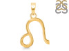 Leo Zodiac Plain Silver Jewelry Set PS-RDR-3093/RDE-1501/RDB-186/RDC-24.