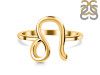 Leo Zodiac Plain Silver Jewelry Set PS-RDR-3093/RDE-1501/RDB-186/RDC-24.