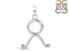Taurus Zodiac Plain Silver Jewelry Set PS-RDR-3090/RDE-1498/RDB-183/RDC-21.