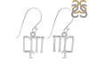 Virgo Zodiac Plain Silver Jewelry Set PS-RDR-3094/RDE-1502/RDB-187/RDC-25.