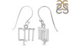 Virgo Zodiac Plain Silver Jewelry Set PS-RDR-3094/RDE-1502/RDB-187/RDC-25.