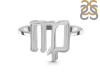 Virgo Zodiac Plain Silver Jewelry Set PS-RDR-3094/RDE-1502/RDB-187/RDC-25.